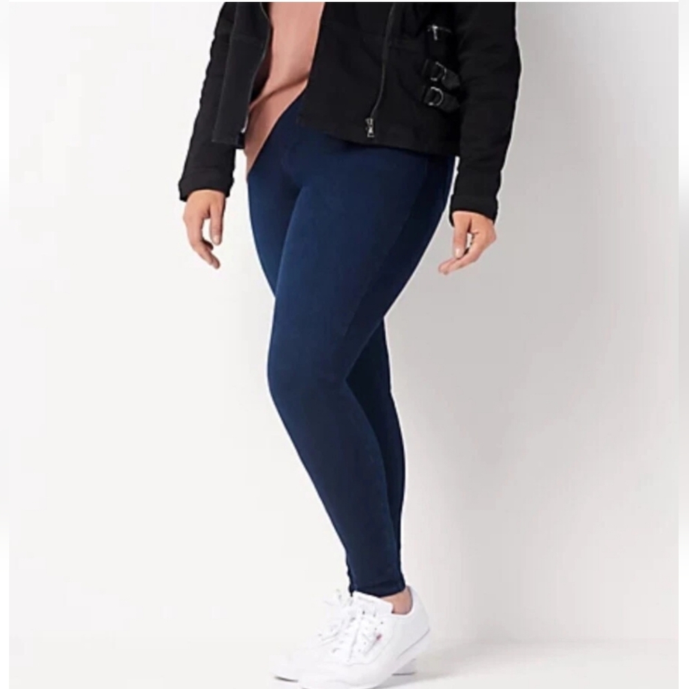Perfect SPANX Jean-ish Jeanish Ankle Leggings Jeans Jeggings-Twilight-Sz 2x. NWT